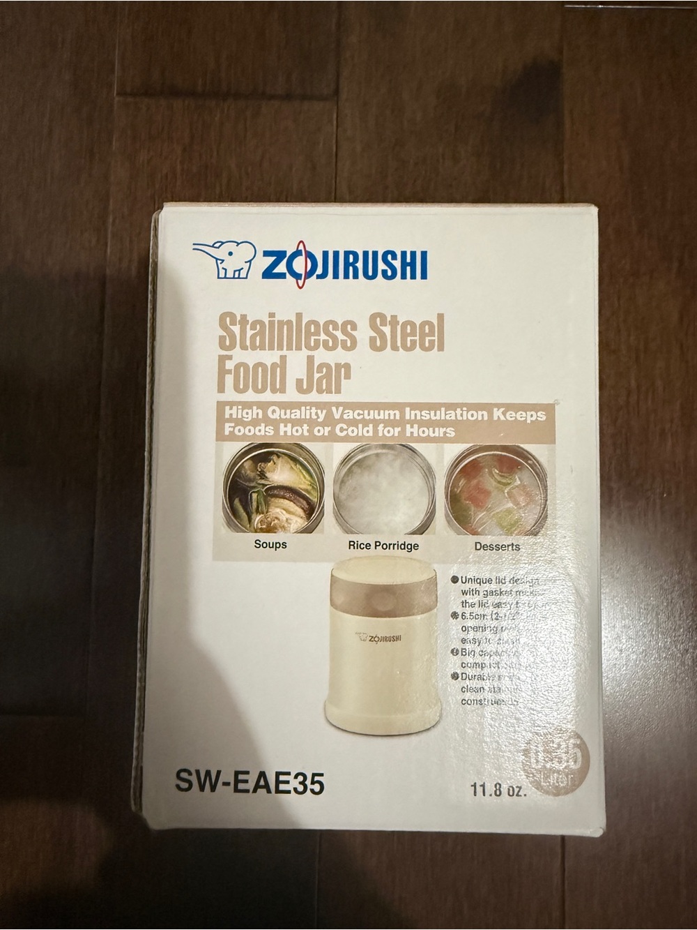 Zojirushi Stainless Steel Food Jar - Cream
